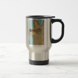 the little dog travel mug