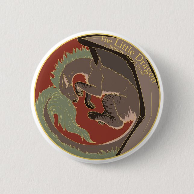 The Little Dragon Cover Button (Front)