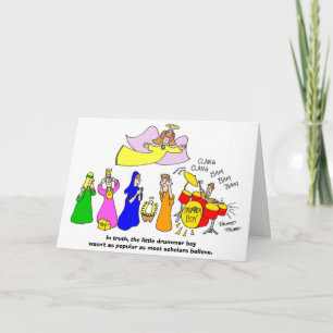 The little drummer boy holiday card