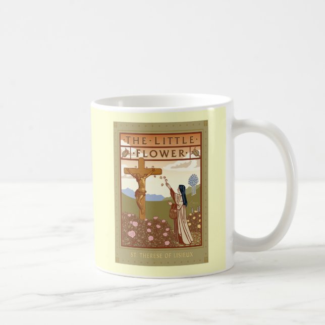 THE LITTLE FLOWER COFFEE MUG (Right)