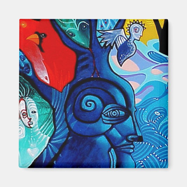 The Little Forest by Gregory Gallo Magnet (Front)