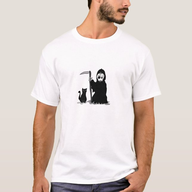 The Little Grim Reaper T-Shirt (Front)