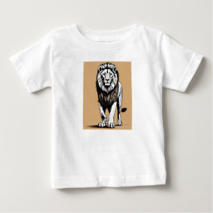 The Little King of the Jungle Baby T-Shirt