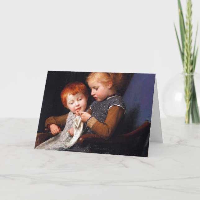 The Little Knitters Card (Front)