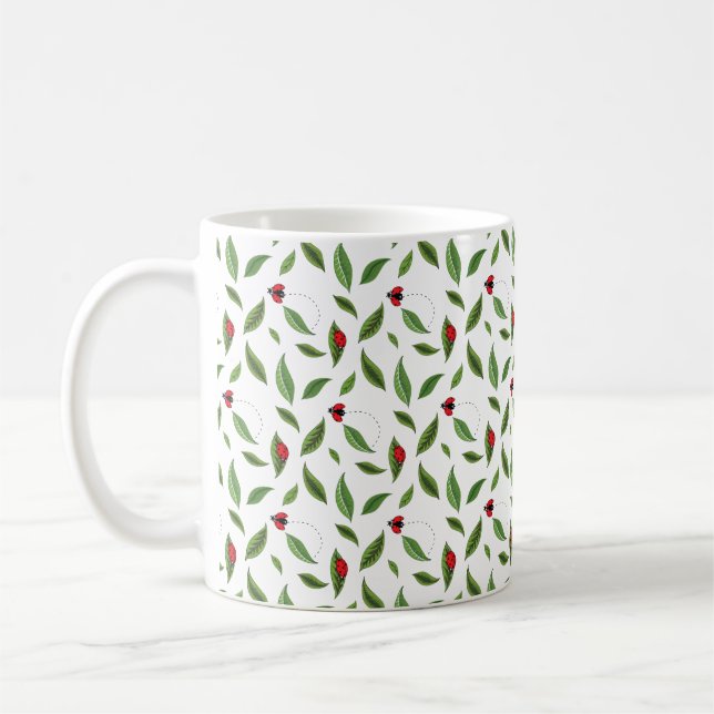 The Little Ladybugs Coffee Mug (Left)