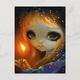 "The Little Match Girl" Postcard