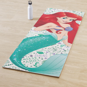 The Little Mermaid   Adventurous Ariel Yoga Mat