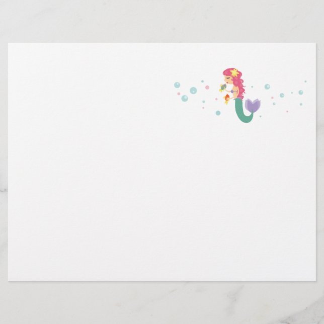 The Little Mermaid Letterhead (Front)