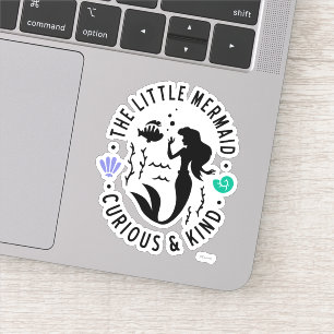 The Little Mermaid Outline "Curious & Kind"