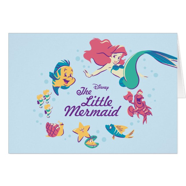 The Little Mermaid & the Sea (Front Horizontal)
