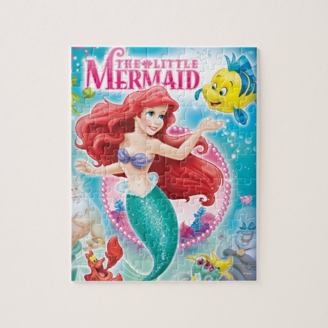 The Little Mermaid Theatrical Collage Jigsaw Puzzle (Vertical)