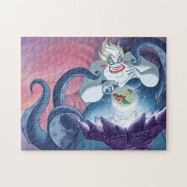 The Little Mermaid - Ursula and Ariel Jigsaw Puzzle (Horizontal)