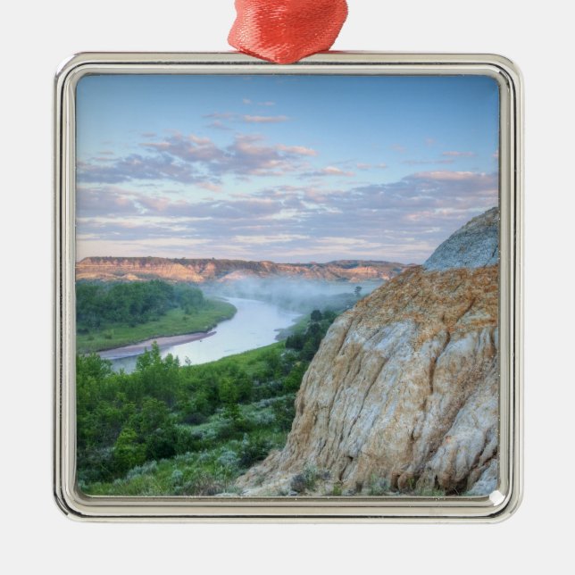 The Little Missouri River at the Little Metal Ornament (Front)