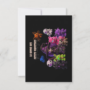 The Little Monsters Gang Invitation