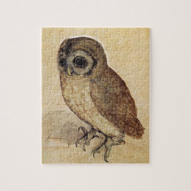 The Little Owl (by Albrecht Durer) Jigsaw Puzzle (Vertical)