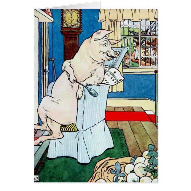 The Little Pigs Card (Front)