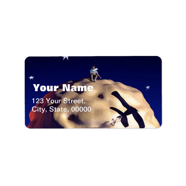 THE LITTLE PRINCE Customizable Address Labels (Front)