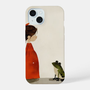 the Little Princess and the Frog iPhone 15 Case