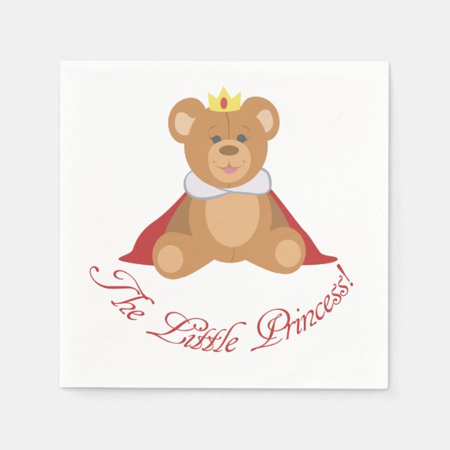 The Little Princess Napkin (Front)