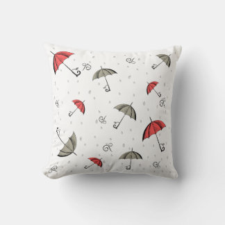The little red umbrella cushion