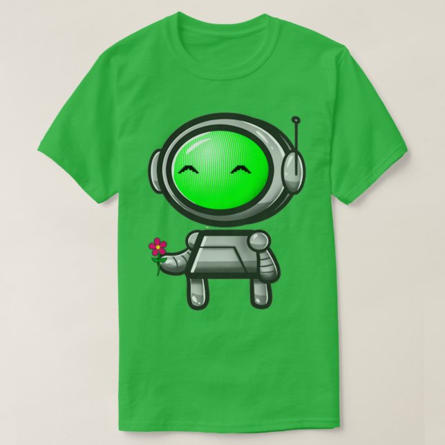 The Little Robot T-Shirt (Design Front)