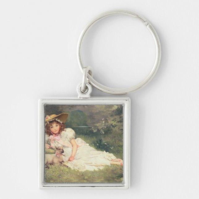 The Little Shepherdess Keychain (Front)