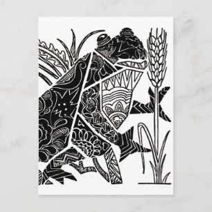 The Little Singing Frog Postcard