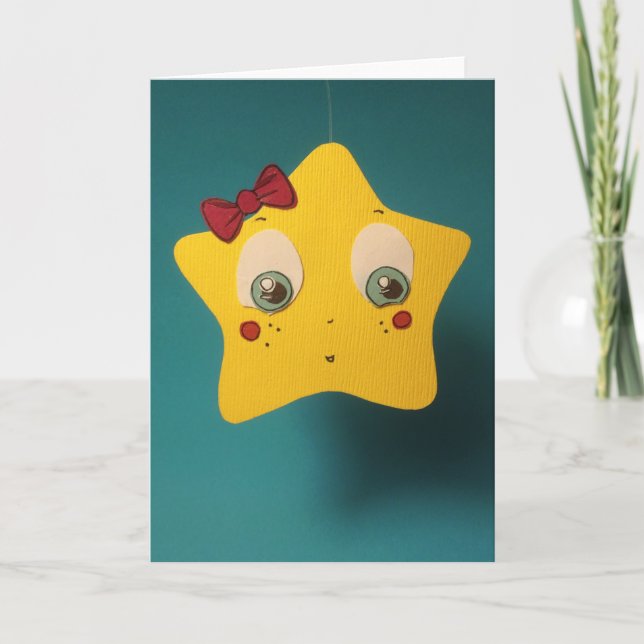 The Little Star Greeting Card (Front)