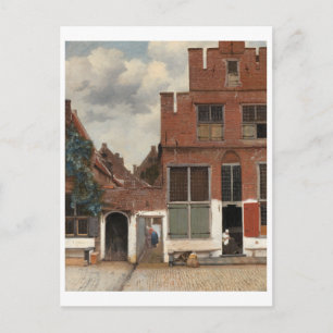 The Little Street by Johannes Vermeer Postcard