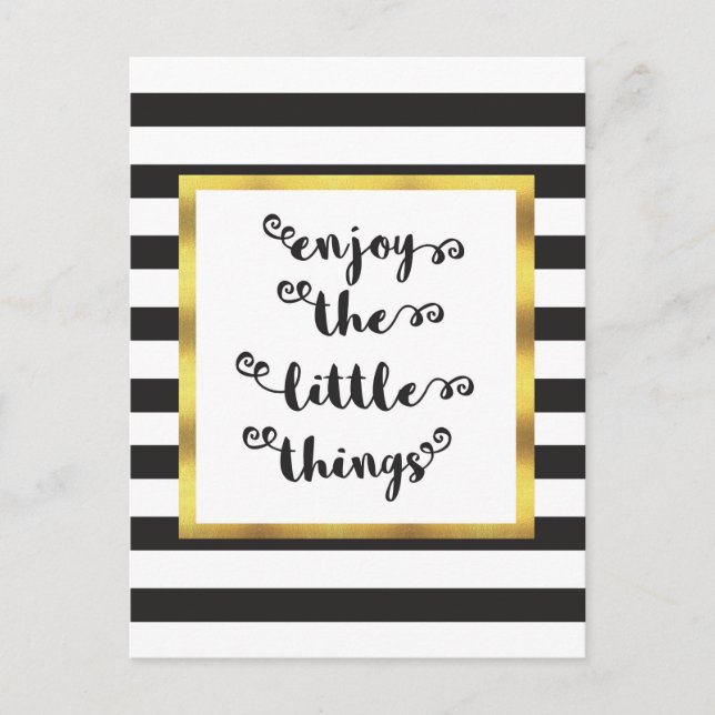 The Little Things Postcard (Front)