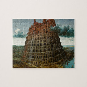 The Little Tower of Babel by Pieter Bruegel Jigsaw Puzzle