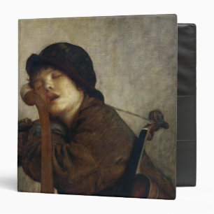 The Little Violinist Sleeping, 1883 Binder