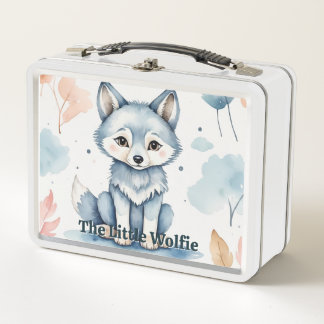 The Little Wolfie Metal Lunch Box