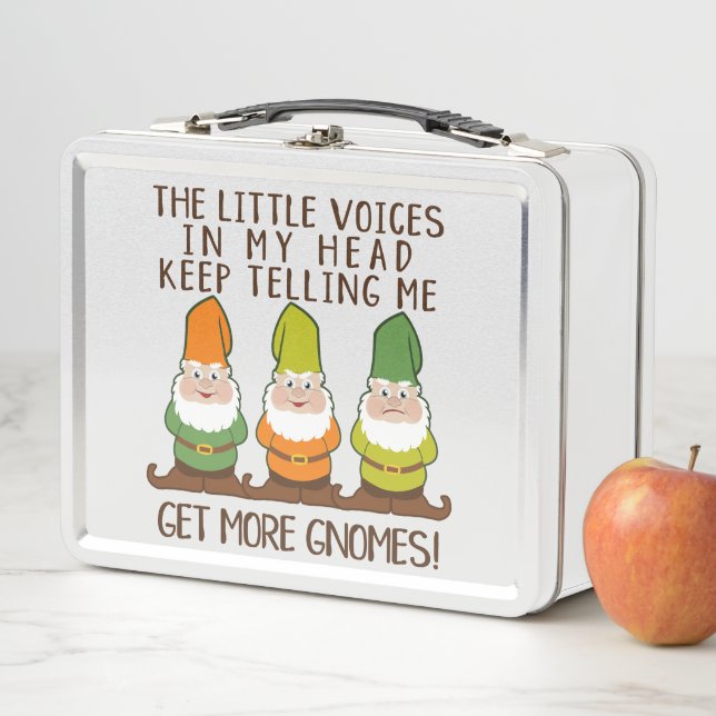 The Littles Voices Get More Gnomes Metal Lunch Box (In Situ)