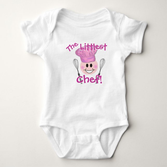 The Littlest Chef baby creeper (Front)