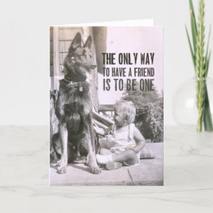 THE LITTLEST HOBO Greeting Card