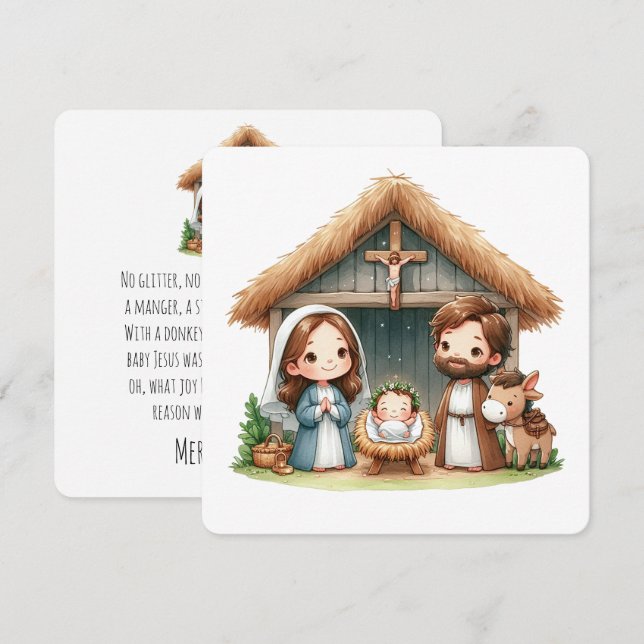 The Littlest King Holiday Card (Front/Back)