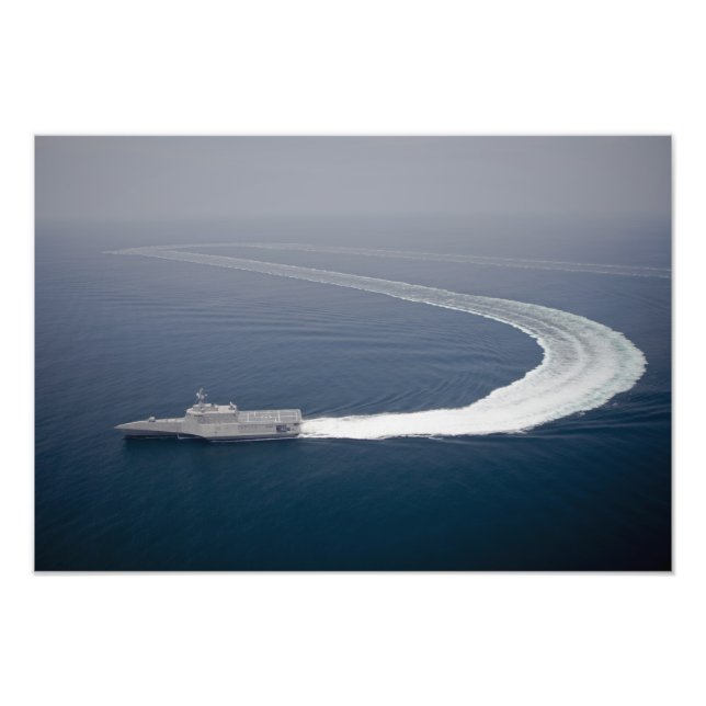 The littoral combat ship Independence 2 Photo Print (Front)