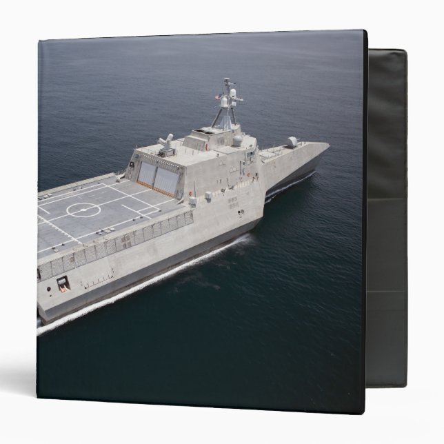 The littoral combat ship Independence 3 Binder (Front/Inside)