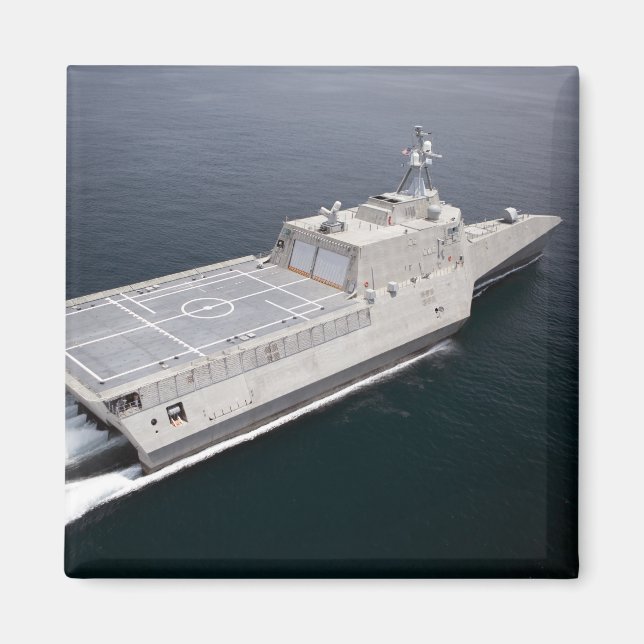 The littoral combat ship Independence 3 Magnet (Front)