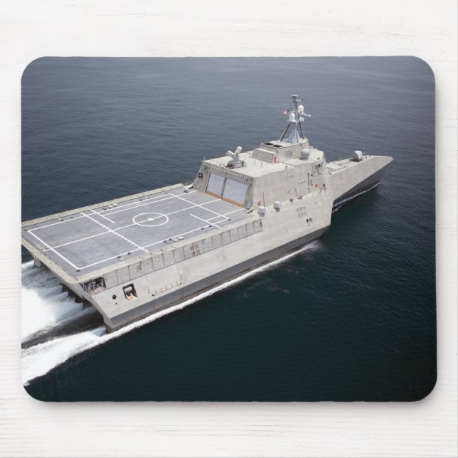 The littoral combat ship Independence 3 Mouse Pad (Front)