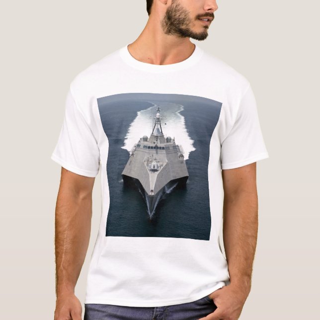 The littoral combat ship Independence T-Shirt (Front)