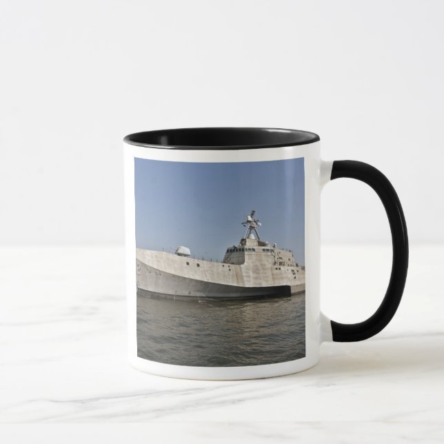 The littoral combat ship Independence underway Mug (Right)