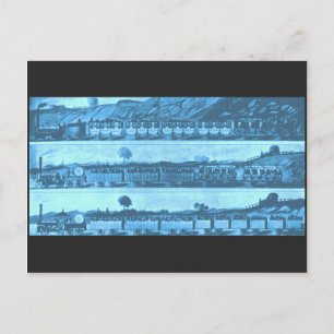 The Liverpool and Manchester Railway, 1831 Postcard