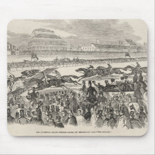 The Liverpool Grand Steeple Chase on Wednesday Mouse Pad