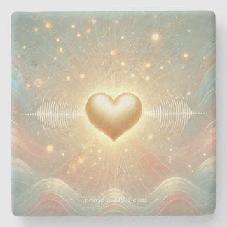 The Living Blueprint Stone Coaster