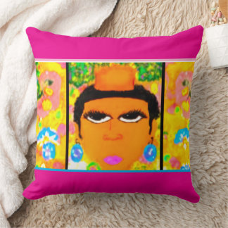 The "Living Crown'  Throw Pillow