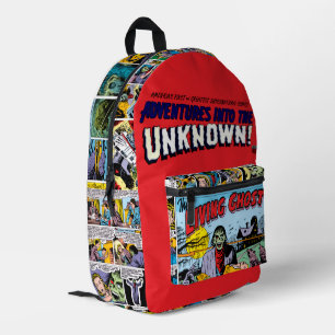 The Living Ghost Horror Comic Backpack 