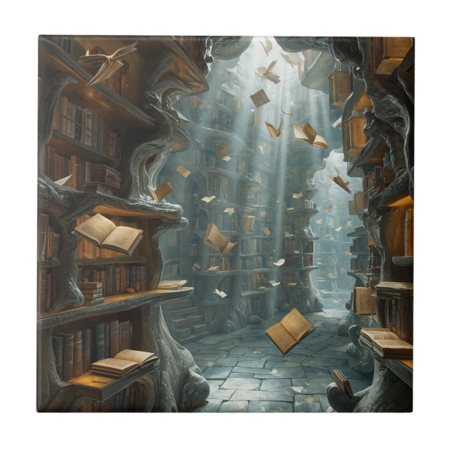 The Living Library Tile (Front)