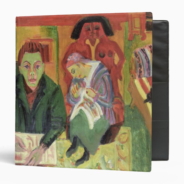 The Living Room, 1920 Binder (Front/Inside)